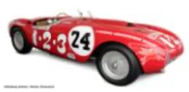 [予約] CMC 1/18 フェラーリ 375MM スパイダー レッド No.24 1954 カレラ・パナメリカーナ キネッティ／シェイクスピア ブラックインテリア ブラウンシート リミテッドエディション1500台限定 M-302