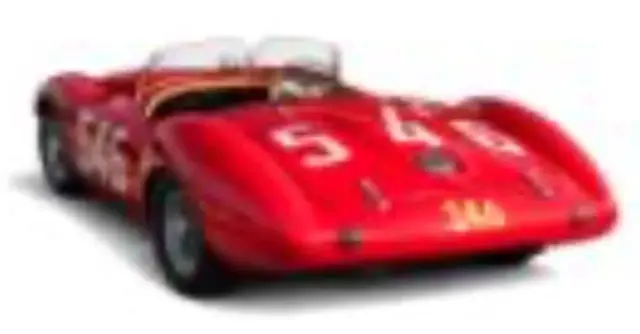 [予約] CMC 1/18 フェラーリ 375MM スパイダー レッド No.546 1954 ミッレミリア ピエロ・スコッティ ブラックインテリア ブラウンシート 左右ウインドスクリーン付 リミテッドエディション1500台限定 M-303