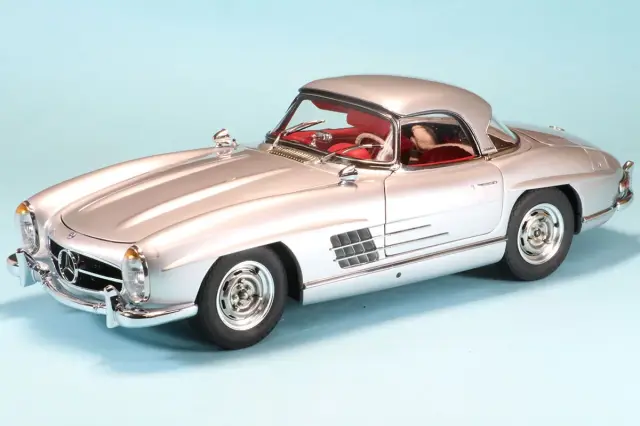 260918 CMC 1/18 メルセデスベンツ 300SL W198 ロードスター シルバー M-330