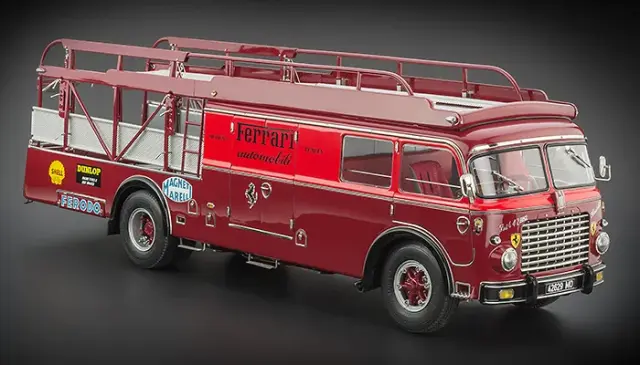 [予約] CMC 1/64 フェラーリ トランスポーター フィアット 642 RN2 Bartoletti 1957　M-331