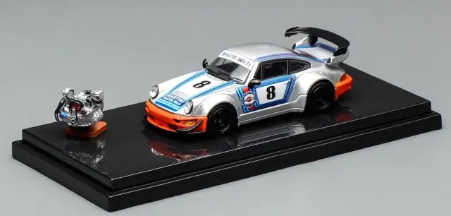 GT-SPIRIT 1/18 ポルシェ 991 カレラ S エアロキット レッド GT022