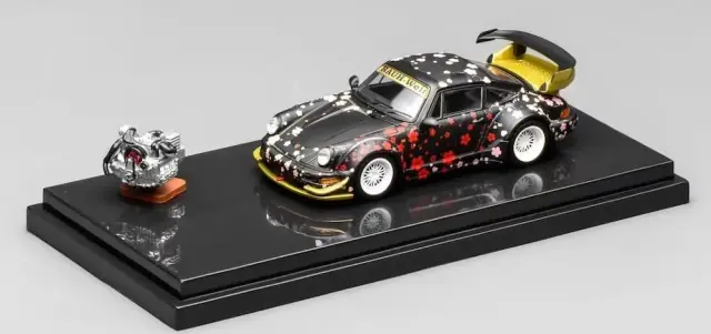 [予約] モーターヘリックス 1/64 ポルシェ RWB 964 青木　M62107