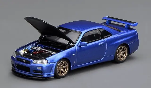 予約] モーターヘリックス 1/64 ニッサン スカイライン GT-R