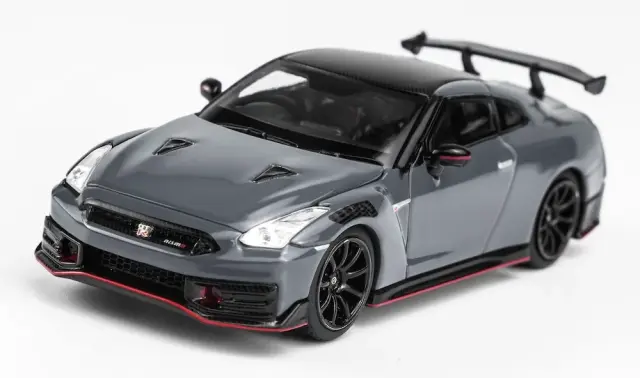[予約] モーターヘリックス 1/64 ニッサン GT-R NISMO (R35) 2024 ニスモ ステルスグレー　M63552