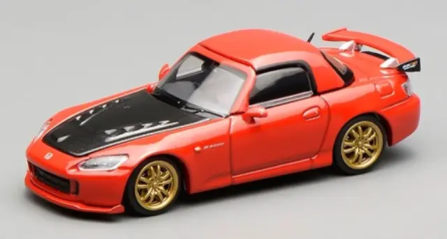 [予約] モーターヘリックス 1/64 ホンダ S2000 無限 MUGEN ニューフォーミュラレッド　M65117