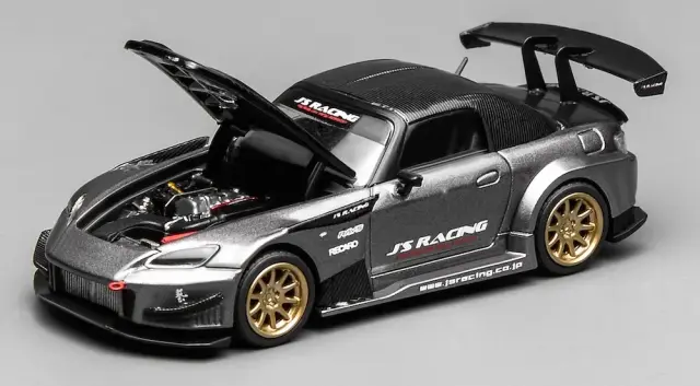 [予約] モーターヘリックス 1/64 J'sレーシング ホンダ S2000 ムーンロックメタ　M65145