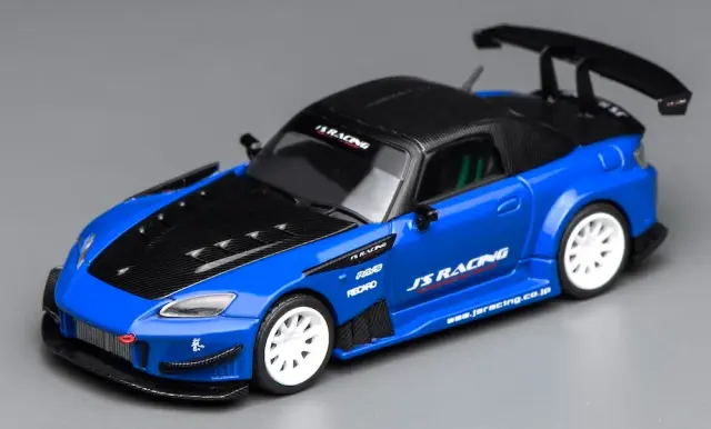[予約] モーターヘリックス 1/64 ホンダ S2000 J’s レーシング アペックスブルーパール　M65152