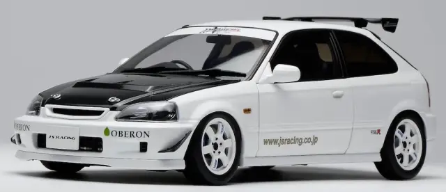 [予約] モーターヘリックス 1/18 ホンダ シビック タイプR (EK9) J's Racing　M85013