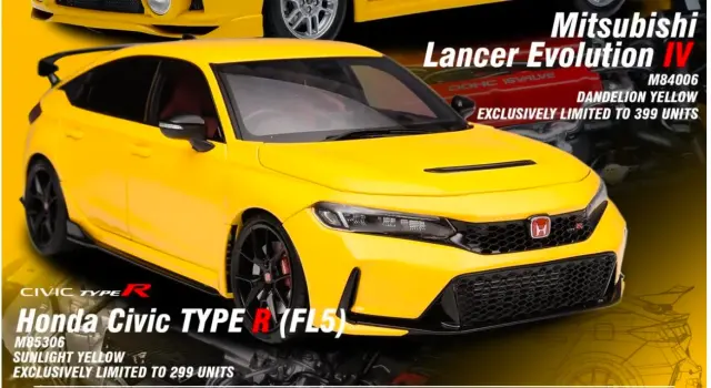 ホンダ シビック TYPE R (FL5) エンジンディスプレイモデル付