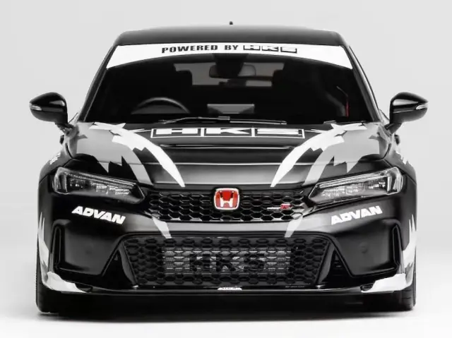 [予約] モーターヘリックス 1/18 ホンダ シビック タイプ R (FL5) HKS マットブラック　M85318