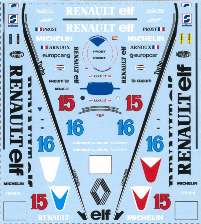 ミュージアムコレクション 1/20 ルノー RE30 プロスト/アルヌー