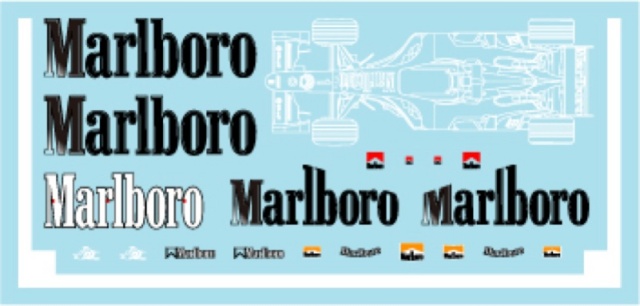 ミュージアムコレクション 1/43 フェラーリ F2004用 マルボロ