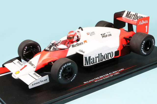 モデルカーグループ 1/18 マクラーレン TAG MP4/2B オランダGP 1985 N.ラウダ デカール加工品　MCG18607S