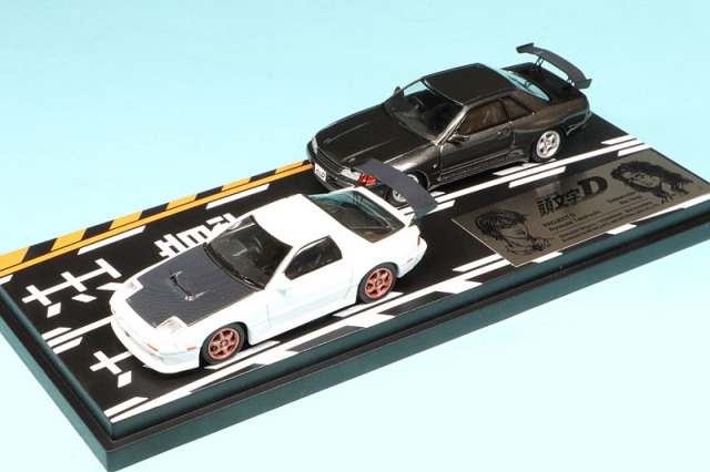 モデラーズ 1/64 頭文字D セット Vol.2 高橋涼介 RX-7 FC3S & 北条凛 