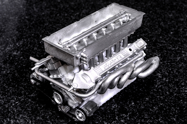 silk cut Jaguar風、自作、シャーシ付きます 自動車 - 自動車