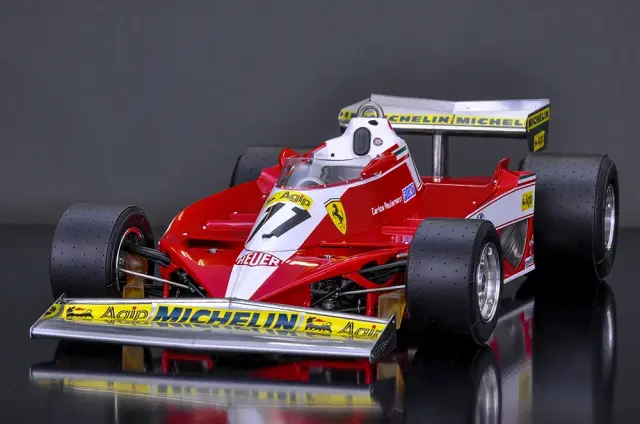 モデルファクトリーヒロ 1/12 フルディティールキット フェラーリ312 T3 ロングビーチ 1978 前期型 MFH-K794