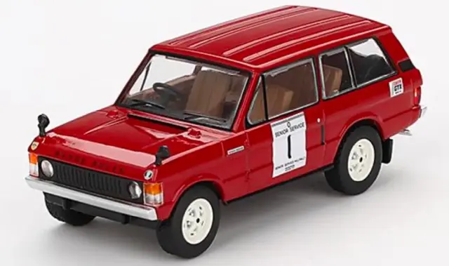 [予約 MINI-GT 1/64 レンジ ローバー インターナショナルヒルラリー 1971 ウィナー No.1(右ハンドル)　MGT00893-R