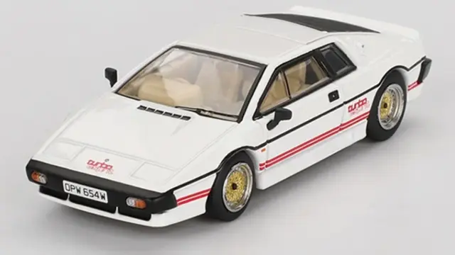 [予約] MINI-GT 1/64 ロータス エスプリ ターボ ホワイト 「ユア・アイズ・オンリー」(1981)日本限定パッケージ　MGT00907-007J