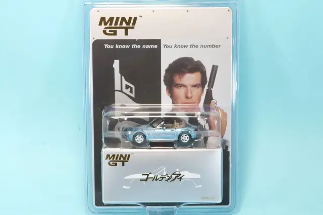 MINI-GT 1/64 BMW Z3 「ゴールデンアイ」(1995) 日本限定パッケージ　MGT00914-007J