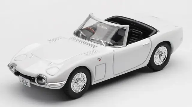 [予約] MINI-GT 1/64 トヨタ 2000GT ロードスター「007は二度死ぬ」(1967) 日本限定パッケージ　MGT00915-007J