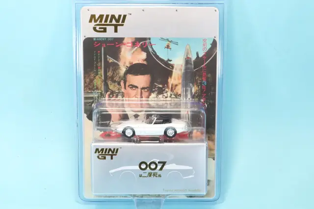 MINI-GT 1/64 トヨタ 2000GT ロードスター「007は二度死ぬ」(1967) 日本限定パッケージ　MGT00915-007J