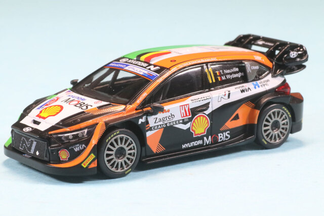 MINI-GT 1/64 ヒュンデ i20 N ラリー1 クロアチア・ラリー パワーステージ2023 No.11 ウィナー　MGT00972-L