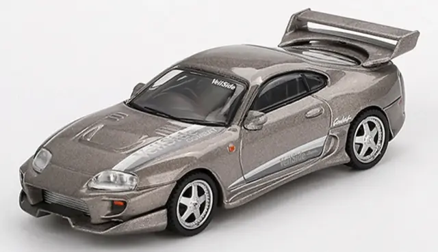 [予約 MINI-GT 1/64 トヨタ スープラ Veilside コンバット V-II コンバットグレー(右ハンドル)　MGT00978-R