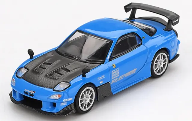 [予約] MINI-GT 1/64 マツダ RX-7 RE雨宮 20B NA 3ROTOR-7 雨さん号 (右ハンドル)　MGT01046-R