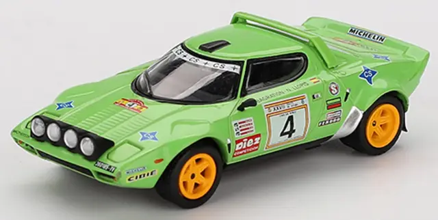 [予約] MINI-GT 1/64 ランチア ストラトス HF スペイン ラリー 1979 No.4 ウィナー (左ハンドル)　MGT01050-L