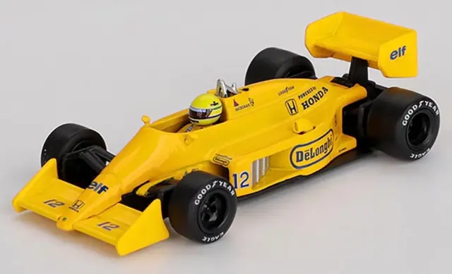 [予約] MINI-GT 1/64 ロータス 99T モナコグランプリ 1987 ウィナー No.12 アイルトン・セナ　　MGT01088-L