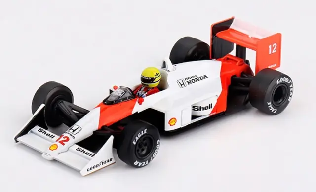 [予約] MINI-GT 1/64 マクラーレン MP4/4 日本グランプリ 1988 ウィナー  No.12 アイルトン・セナ　MGT01099-L
