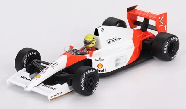 [予約] MINI-GT 1/64 マクラーレン MP4/6 日本グランプリ 1991 2位 No.1 アイルトン・セナ　MGT01120-L