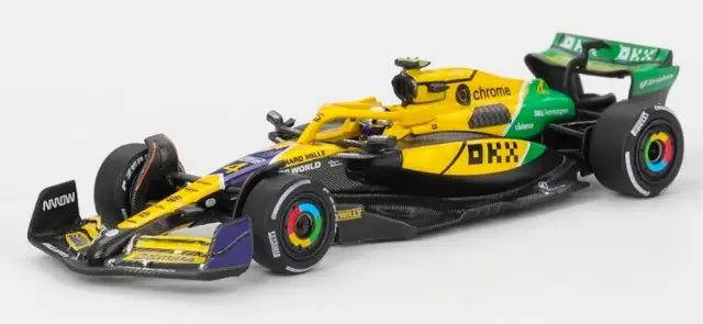 [予約] MINI-GT 1/64 マクラーレン F1 MCL38 2024 No.4 モナコブドウ ランド ノリス　MGT01164-L