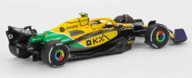 予約] MINI-GT 1/64 マクラーレン F1 MCL38 2024 No.4 モナコブドウ