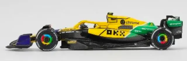 予約] MINI-GT 1/64 マクラーレン F1 MCL38 2024 No.4 モナコブドウ