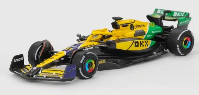 [予約] MINI-GT 1/64 マクラーレン F1 MCL38 2024 2位入賞車 No.81 モナコブドウ オスカー ピアストリ　MGT01165-L