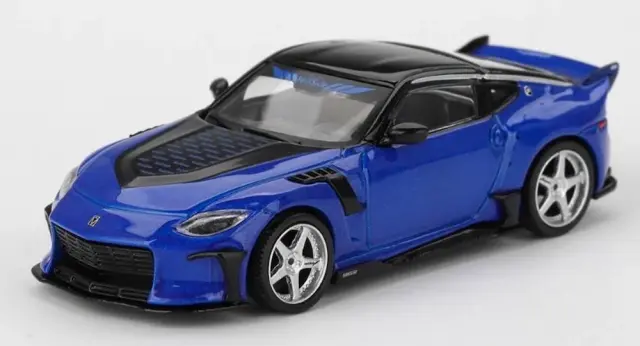 MINI-GT 1/64 パンデム ニッサン Z セイランブルー(左ハンドル