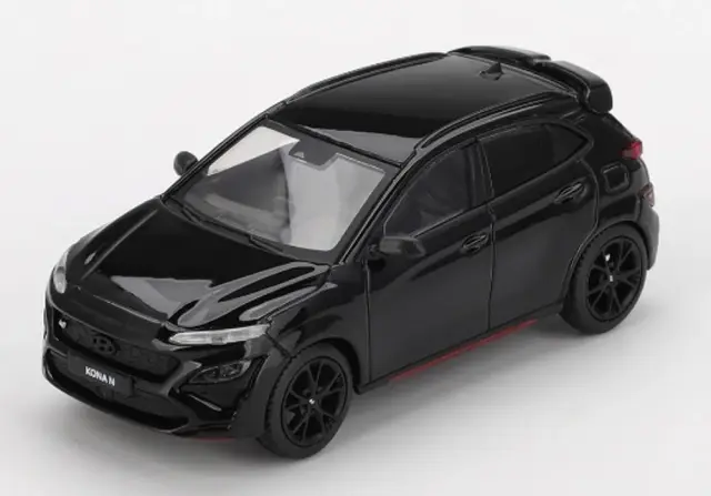 [予約] MINI GT 1/64 ヒュンダイ コナ N ファントムブラック (左ハンドル) 韓国限定 MGT01206-L