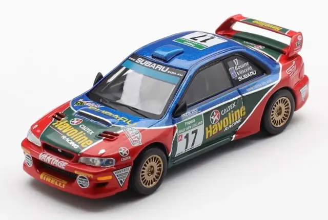 [予約] MINI-GT 1/64 スバル インプレッサ WRC98 ラリー ニュージーランド 2000 No.17 (左ハンドル) MGT01211-L