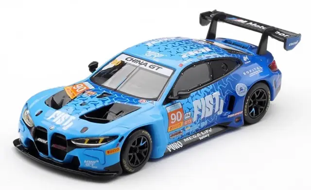 [予約] MINI GT 1/64 BMW M4 GT3 EVO 中国GT 2025 No.90 ファーストチーム AAI 左ハンドル　MGT01215-CH