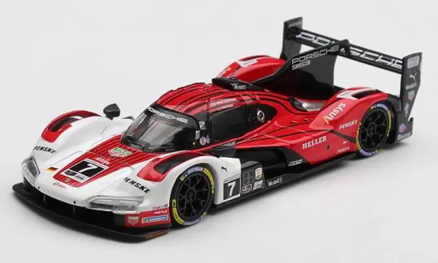 [予約] MINI-GT 1/64 ポルシェ 963 IMSA デイトナ 24h 2024 ウィナー No.7 ポルシェ ペンスキー モータースポーツ　MGT01224-L
