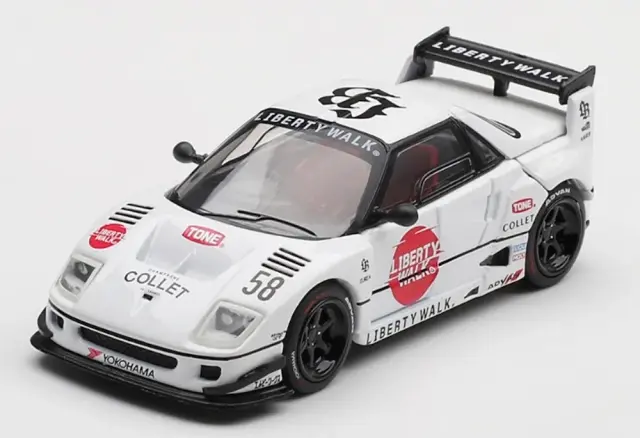 [予約] MINI-GT 1/64 マツダ AZ-1 リバティーウォーク LB40 LB 日の丸 (右ハンドル)　MGT01227-R
