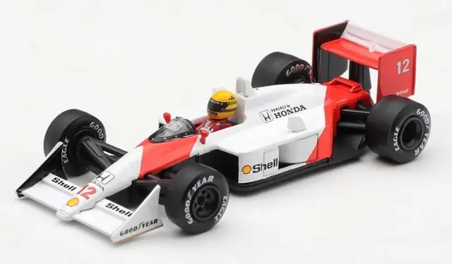 [予約] MINI-GT 1/64 マクラーレン MP4/4 カナダグランプリ 1988 ウィナー No.12 アイルトン セナ　MGT01228-L
