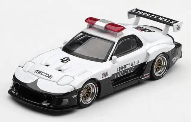 [予約] MINI-GT 1/64 マツダ RX-7 LB-スーパーシルエット ポリス (右ハンドル)　MGT01231-R