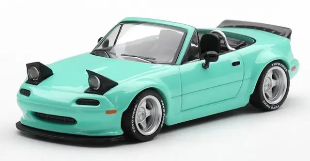 予約] MINI-GT 1/64 フォード マスタング マッハ1 1971 グラバーブルー