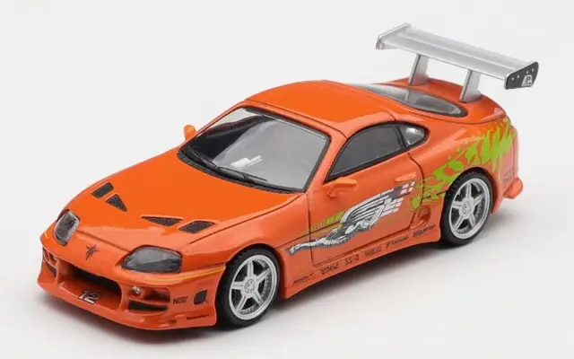 [予約] MINI-GT 1/64 トヨタ スープラ BOMEX 「ワイルド スピード」(ワイルド スピード) ブライアン オコナー ブリスターPKG　MGT01250-BL