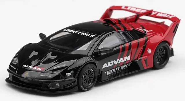 [予約] MINI-GT 1/64 ランボルギーニ LB-シルエットワークス ムルシエラゴ GT エボアドバン (右ハンドル)　MGT01337-R