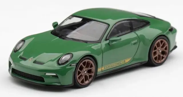 [予約] MINI-GT 1/64 ポルシェ 911 (992) GT3 ツーリング オーラティウムグリーン (左ハンドル)　MGT01341-L