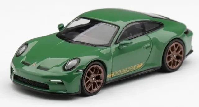 [予約] MINI-GT 1/64 ポルシェ 911 (992) GT3 ツーリング オーラティウムグリーン (右ハンドル)　MGT01341-R