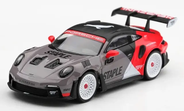 [予約] MINI-GT 1/64 ポルシェ 911 GT3 RS ステイプル x イノゼテック (左ハンドル)　MGT01353-L